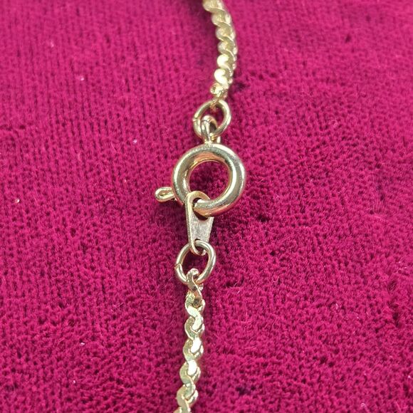 Vtg Rose Quartz Heart Shaped Pendant Necklace Natural Semi-precious Gemstone 23" - Picture 4 of 7